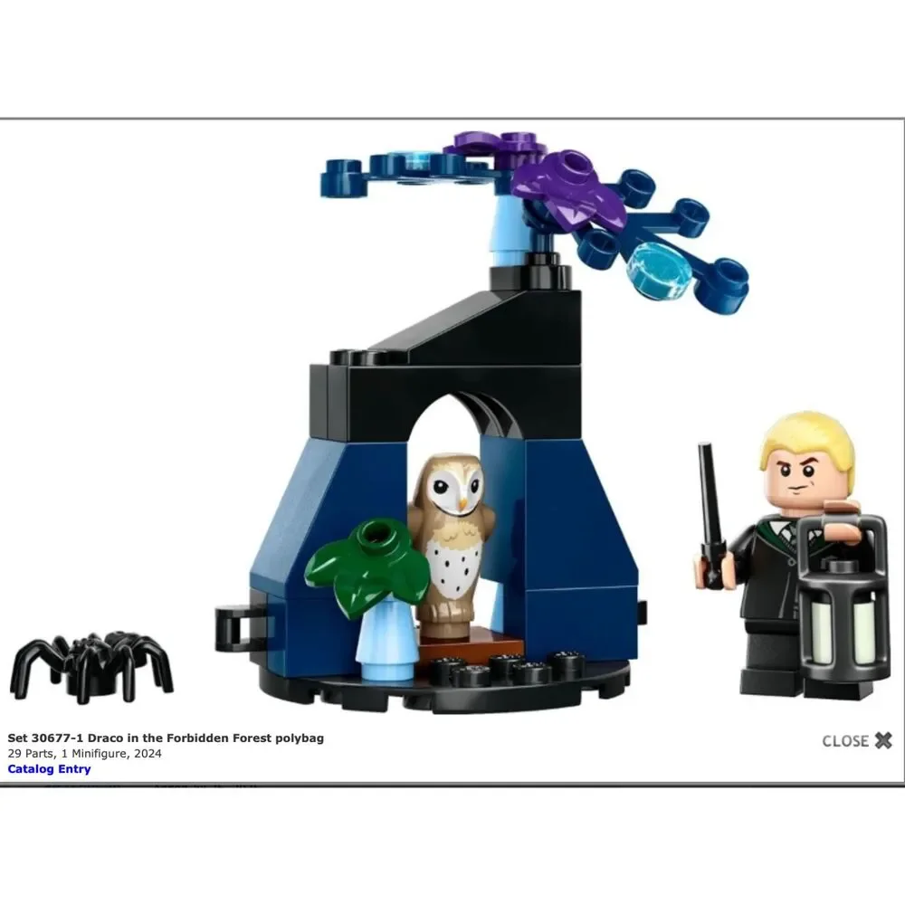 30677 Draco in the Forbidden Forest polybag